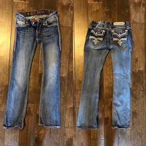 Rock revivals bootcut jeans